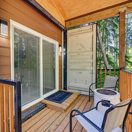 Unique Container Studio With Deck And Fire Pit! Баклі Екстер'єр фото